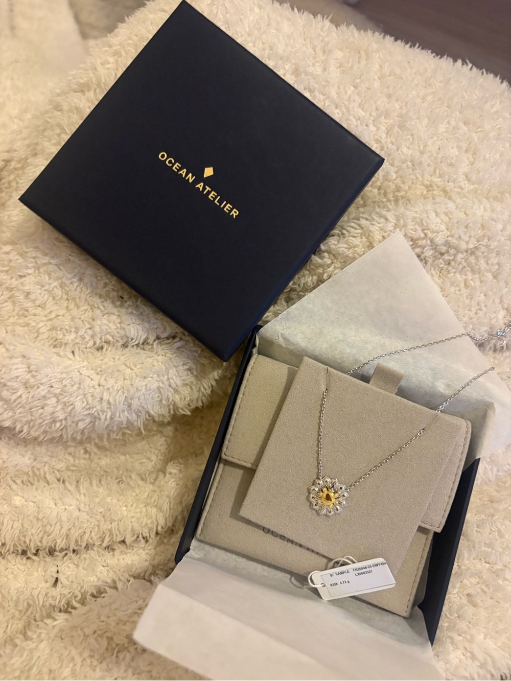 Explora Journeys - NIB Mandala Necklace